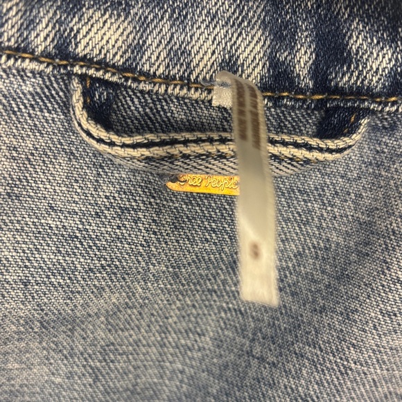 Free People Blue Jean Jacket - Picture 2 of 6